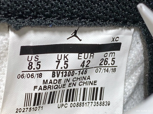 Chep Onekick OG High x Jordan Air BV1300-146 Union Retro 1 0708